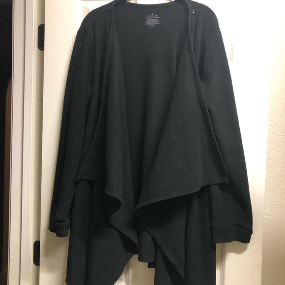 cuddl duds fleecewear stretch long sleeve wrap